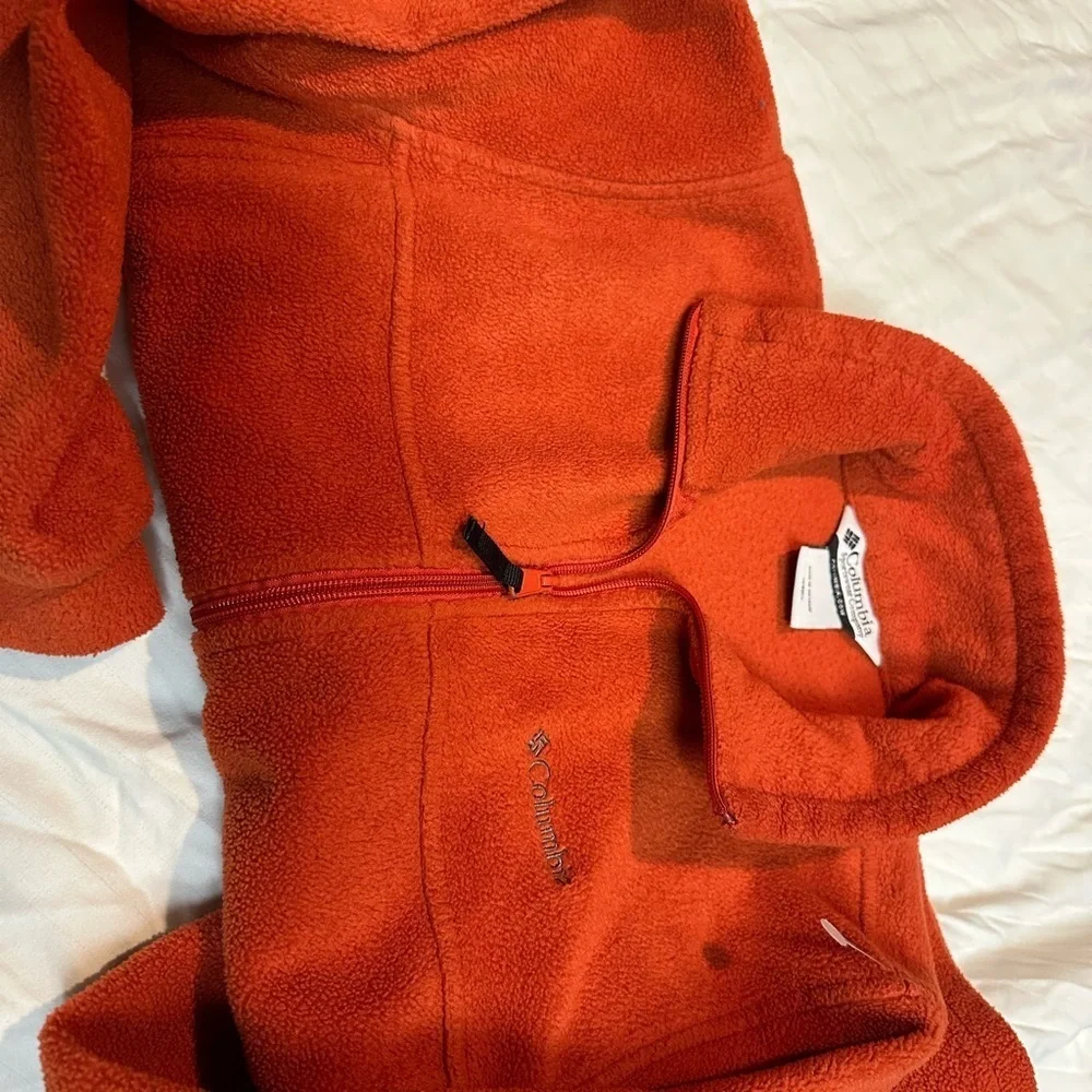 Columbia Red Fleece Jacket
